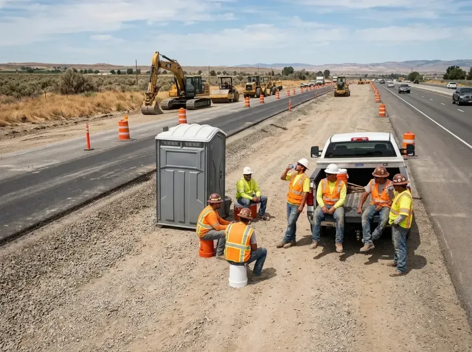 highway-road-construction-crew-007 — frequently asked questions, Porta Potty and Restroom Rentals in Plymouth, WI